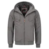 A. Salvarini Herren Winter Jacke Winterjacke warm Kapuze Teddyfell AS320 NEU – Bild 6