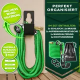 TRESKO® Premium Gartenschlauch Flexibler Wasserschlauch dehnbarer Flexischlauch – Bild 8
