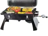 Gas Grill Tischgrill BBQ Gasgrill Thermometer Gartengrill 3,5kW Campinggrill G38 – Bild 1
