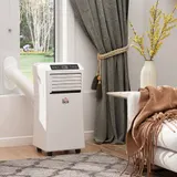 HOMCOM Mobile Klimaanlage 3-in-1 Entfeuchtung Fernbedienung 9K BTU 24h Timer ABS – Bild 2