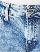 Mavi Damen Jeans Adriana Hose Mid-Rise, Super Skinny Blue denim,Blau W29 L30 – Bild 4