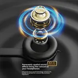 3,5 mm Stereo-Kopfhörer mit breitem Ohrmuschel-Design für komfortables länger – Bild 11