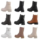 Plateaustiefeletten Damenschuhe 1095 Ital-design – Bild 2