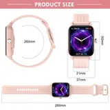 Blackview Smartwatch Herren Damen Fitness Tracker Herzfrequenz Pulsuhr Blutdruck – Bild 15