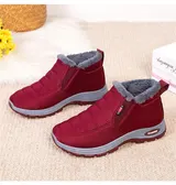 Herren Damen Warm Gefüttert Stiefel Stiefeletten Schuhe Schneeschuhe Winterboots – Bild 2