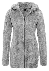 Damen Flauschiger Teddy Fleece Mantel Jacke Kapuze Kapuzenjacke Weste Sublevel – Bild 2