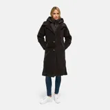 Navahoo Teddyzauber Damen Winter Mantel Jacke lang kuschelig Fleece warm N041 – Bild 1