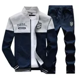 Herren Jogginganzug Jacke Tracksuit Suit Sportanzug Sporthose Trainingsanzug DE – Bild 1
