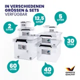 Deuba® Aufbewahrungsbox 8er-Set 20x15x12cm 2L transparent stapelbar BPA-frei – Bild 11