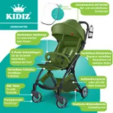 KIDIZ® Kinderwagen klappbar Reise Buggy Faltbar Kinder Sportwagen 0-48 Monate – Bild 2