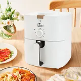 Heißluftfritteuse 4L Keine Fritteusen Airfryer Friteuse Fritteuse Weiß 1500W – Bild 6