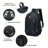 Herren Rucksack Wasserdicht Sport / Arbeit Freizeit Schulrucksack Tasche Herren – Bild 6