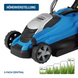 Elektromäher Mulcher Mäher Elektro-Rasenmäher Mulchfunktion HYUNDAI LM3301E – Bild 4