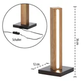 Northpoint LED Holz Stehleuchte Stehlampe Lichtsäule in verschiedenen Größen – Bild 3