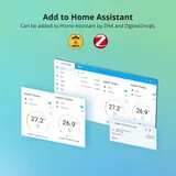 3er SONOFF TRVZB ZigBee Thermostatisches Heizkörperventil Smart Home Thermostat – Bild 16