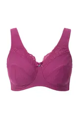 Ulla Popken Damen große Größen Entlastungs BH ohne Bügel Spitze 841688 – Bild 9