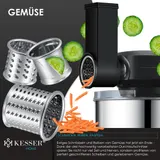KESSER® Küchenmaschine 3in1 mit Fleischwolf Teigmaschine Knetmaschine Entsafter – Bild 4