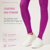 Merry Style Damen Freizeithose Leggings Elastischer Bund Lang Viskose XS-5XL – Bild 5