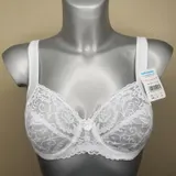 Naturana R.87551 Damen Spitze-BH mit Bügel Weiß Neu – Bild 3