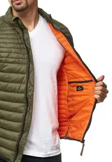 Indicode Herren Übergangsjacke Islington-Steppjacke leicht Stehkragen Männer – Bild 3