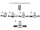 Bullwing SR 10 Fahrradträger für 2 Fahrräder abklappbar abschließbar B-Ware – Bild 2