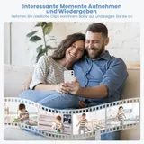 ieGeek Babyphone mit Kamera Drahtlose 2K 3MP 355° PTZ Baby 5" Monitor Temperatur – Bild 10