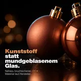 Weihnachtskugeln 128-teilig Set in Box Christbaumkugeln Weihnachtsschmuck Deko – Bild 6