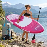 SUP Board Trend T1 Touring Komplettset 290cm Stand Up Paddle 140kg Pink – Bild 4