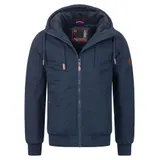 A. Salvarini Herren Winter Jacke Winterjacke warm Kapuze Teddyfell AS320 NEU – Bild 5
