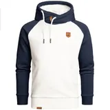 Herren Basic Kapuzenpullover Sweatjacke Pullover Hoodie Sweatshirt 4053 – Bild 1