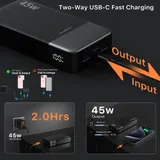 45W Power bank 20000mAh  Tragbar Schnellladegerät Batterie Ladegerät Für Handy – Bild 4