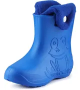 LADEHEID Gummistiefel Kinder Gefütterte Jungen Mädchen Thermo Regenschuhe 22-35 – Bild 1