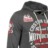 Baxboy Herren Pullover Hoodie Sweatjacke Longsleeve Sweatshirt Jacke Langarm Kap – Bild 4