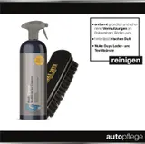 Innenraumreiniger Auto Set Koch Chemie Lederpflege Bürste Mikrofasertuch Pad – Bild 3