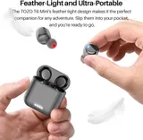 T6 True Wireless Earbuds Bluetooth Kopfhörer Touch Control IPX8 integriertes Mikrofon – Bild 7