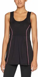 Gregster Damen Kompressions Top Tanktop Sport Shirt, Schwarz, L – Bild 1