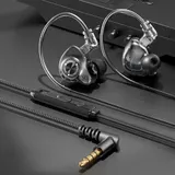 3 5 mm abnehmbare InEar Kopfh?rer HiFi mit Lautst?rkeregler f??r Musikliebhabe – Bild 11