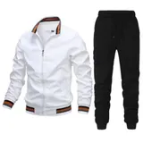 Herren Jogginganzug Trainingsanzug Sportanzug Sporthose Jacke Tracksuit Suit DE – Bild 4