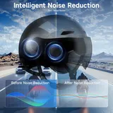 Moman HA1 Skihelm-Lautsprecher mit Fernbedienung und Ladekoffer, Sprachassistent – Bild 5