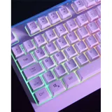 uRage Gaming PC Tastatur Keyboard Exodus 220 TKL RGB Slim USB-A QWERTZ Weiß – Bild 6