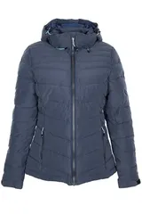 Killtec Skane Funktionsjacke Steppjacke Winterjacke Outdoorjacke Damen Blau 46 – Bild 6