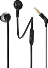 JBL T 205 Schwarz In Ear Kopfhörer 3,5mm Klinken Anschluss Headset Funktion – Bild 1