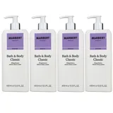 Marbert Bath & Body Classic 4 x 400 ml Bodylotion Body Lotion Körperlotion Set – Bild 2
