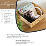 Geschenkkorb leer Aufbewahrungskorb aus Wasserhyazinthe Flechtkorb div. Formen – Bild 3