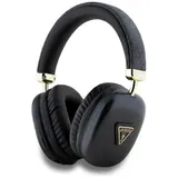Guess Bluetooth 5.3 Wireless Headset On-Ear Triangle Logo IPX4 USB-C black – Bild 1