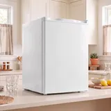 72,5 L Mini Kühlschrank mit Gefrierfach, Kühlschrank mit Obst- und Gemüsefach – Bild 3