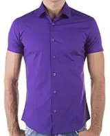 Redbridge Herren Hemd Hemden Freizeithemd Slim-Fit Kurzarmhemd Tailliert R-2156 – Bild 3
