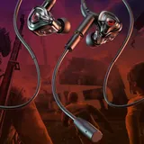 10 mm Lautsprechergröße abnehmbare Mikrofon Ohrhörer Noise Cancelling Ohrhör – Bild 5
