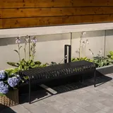di volio Gartenbank BAISO 130 cm Metall wetterfest – Bild 4