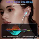 Kompatible iPhone Kopfhörer mit Lightning Connector, Noise Cancelling Headset – Bild 2